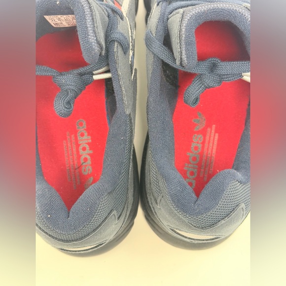 Adidas Men's Dark Blue and Red Sneakers Size 11 - Picture 8 of 14